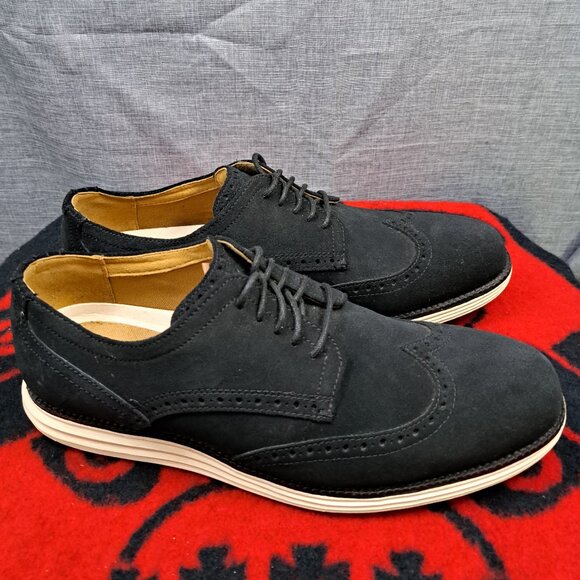 %Size 10.5M Cole Haan Black Wingtip Oxford Men Shoes / D3 main image 11